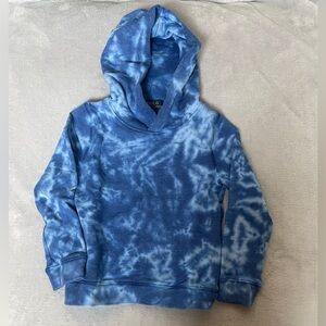 NEW Polo Ralph Lauren Unisex Blue Tie-Dye Knit Hoodie